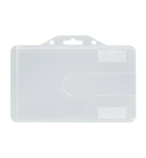 HAUSHALTSWARE - Supports de cartes Porte-badge dur QH, 100 pièces