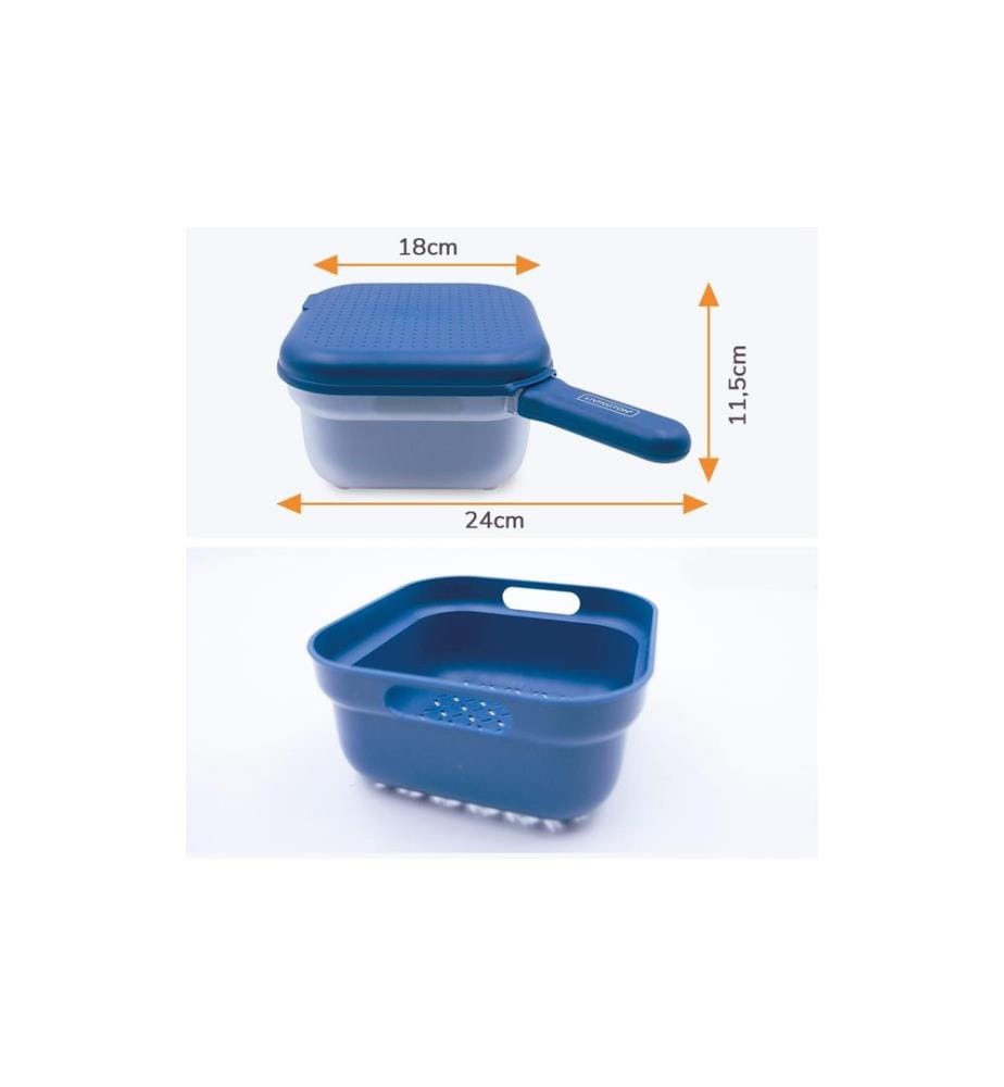 MEDIASHOP - Râpe de cuisine Chop It Basic Bleu