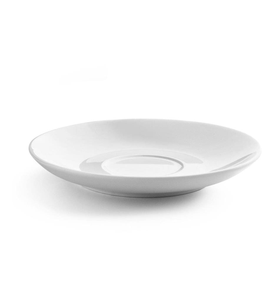 IBILI - Set de tasses avec soucoupe Castilla 310 ml, 4 Pièce/s, Blanc