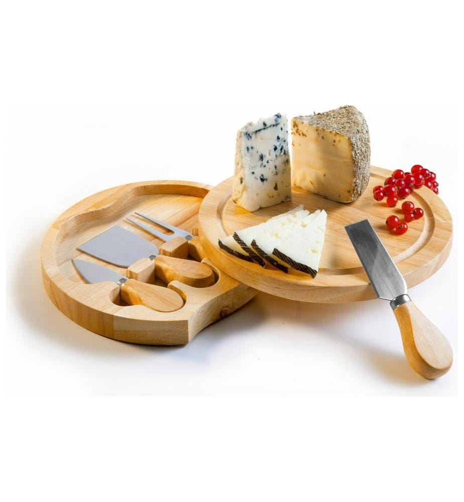IBILI - Käsemessen-Set Holz 21 cm Rund