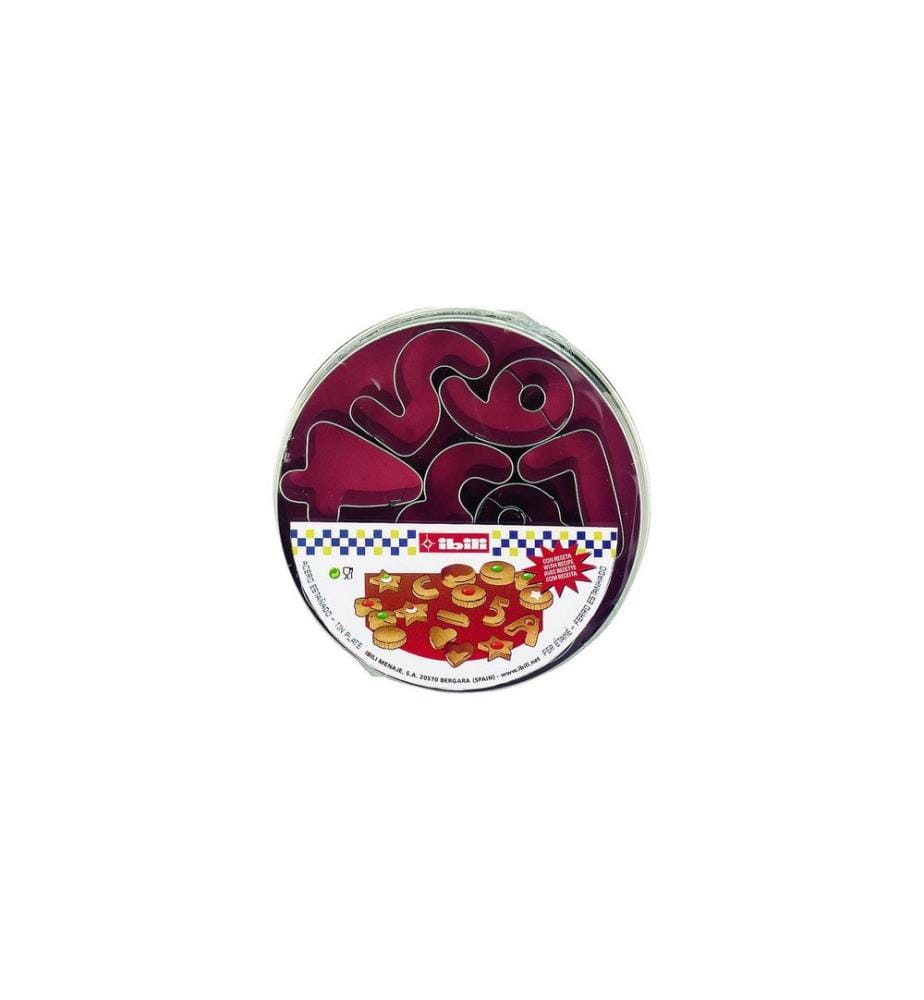 IBILI - Guetzli-Ausstecher Zahlen 2.5 cm
