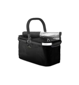 GENIUS - Panier de course Falko Duo Noir