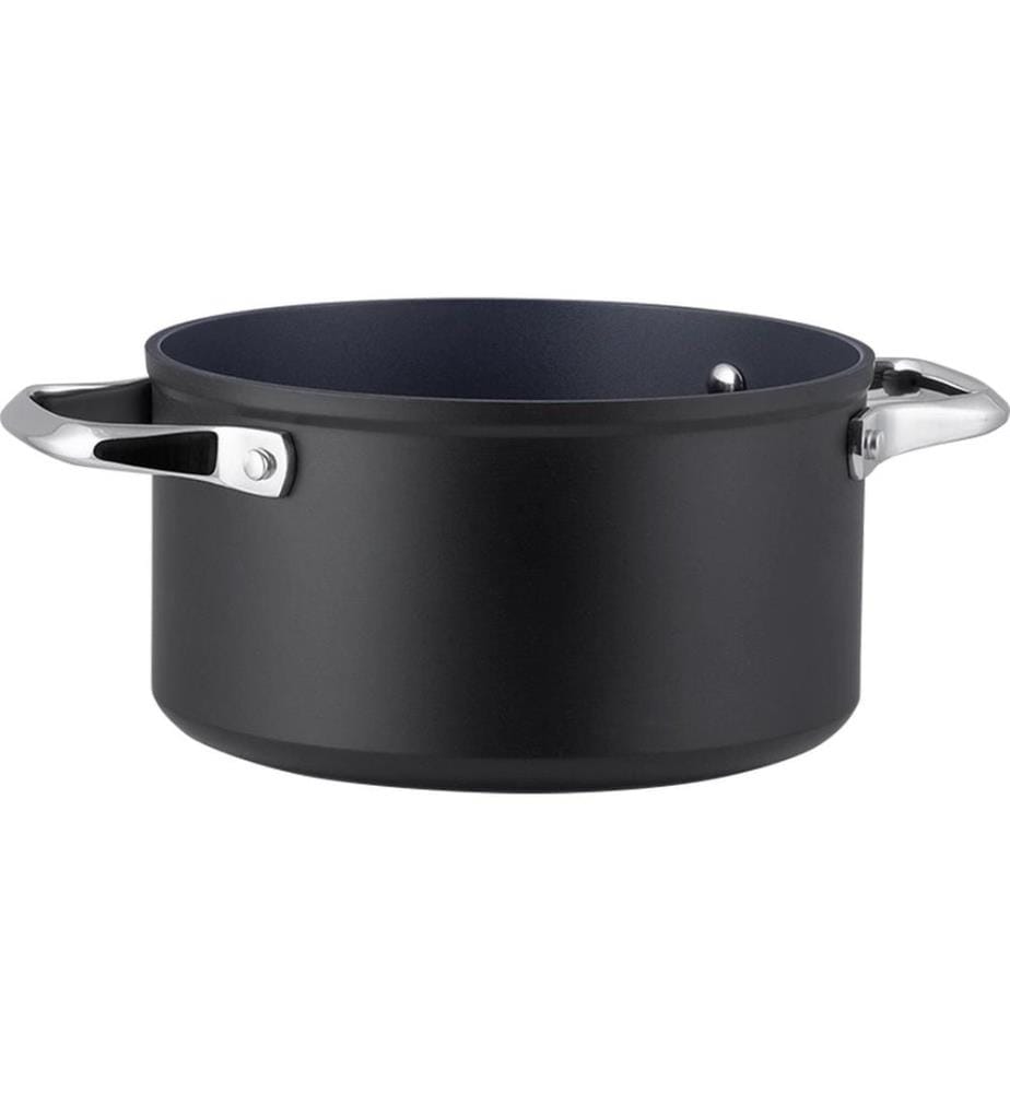 Lunasol - Casserole Saturne Terra Ø 20 cm, Noir 3.4 L
