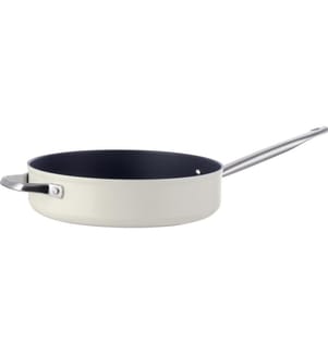 Lunasol - Poêle à frire Saturne Terra Ø 28 cm, H: 7 cm Creamy