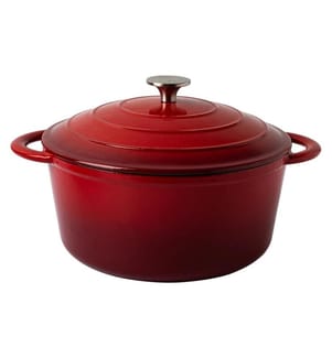 Lunasol - Kochtopf Jupiter 5 L, 26 cm emailliert Rot