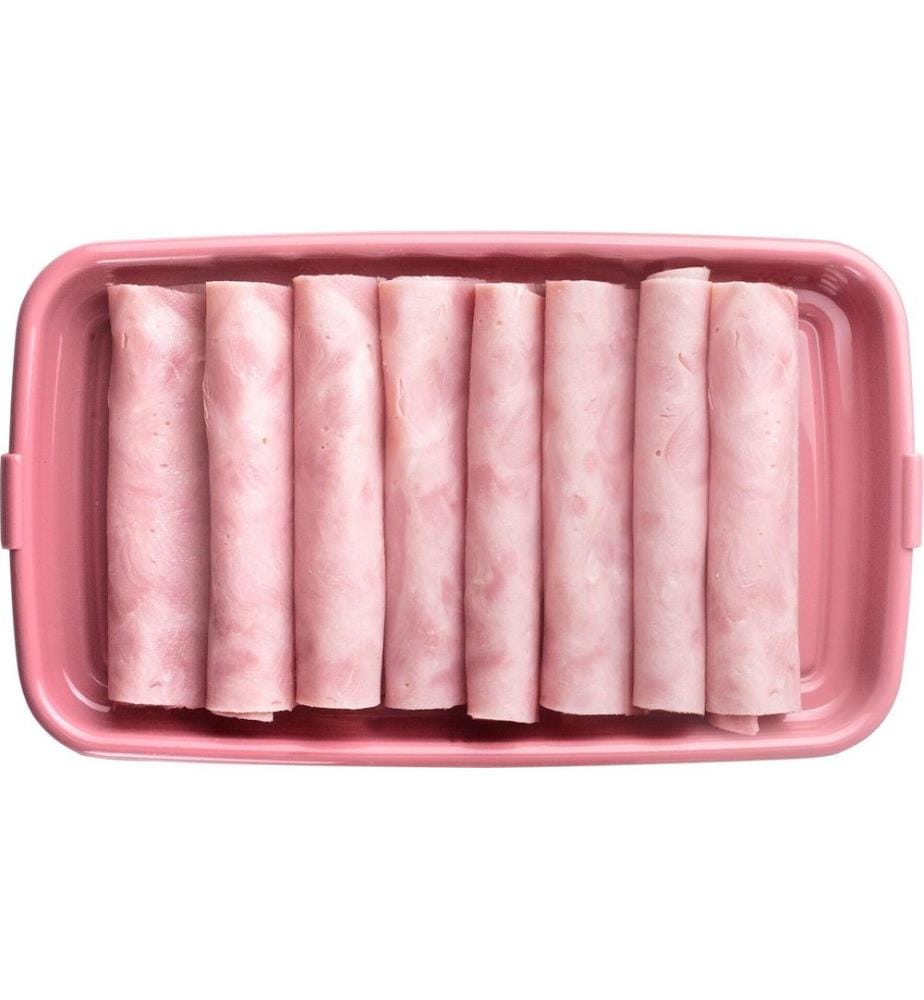 IBILI - Behälter für Wurstwaren Aufschnitt 24.8 x 14.4 cm, rot