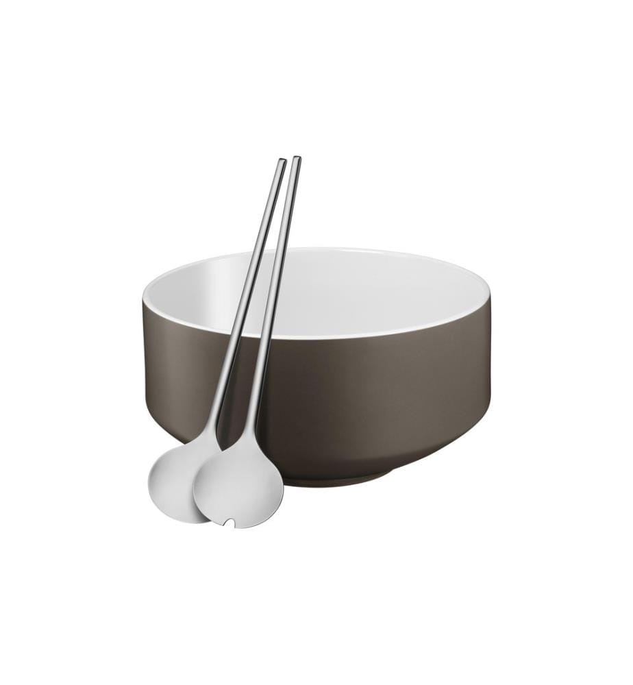 WMF - Saladier Moto avec couverts 26 cm, Gris