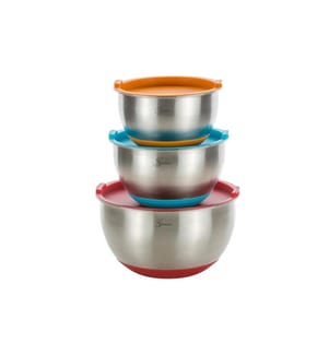 GENIUS - Kits de bol mélangeur 1 l, 2 l, 3 l, Multicolore