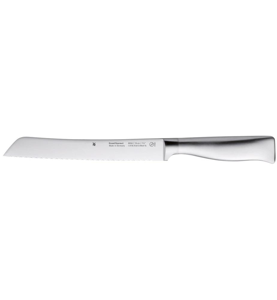 WMF - Couteau à pain Grand Gourmet 32 cm, Argenté