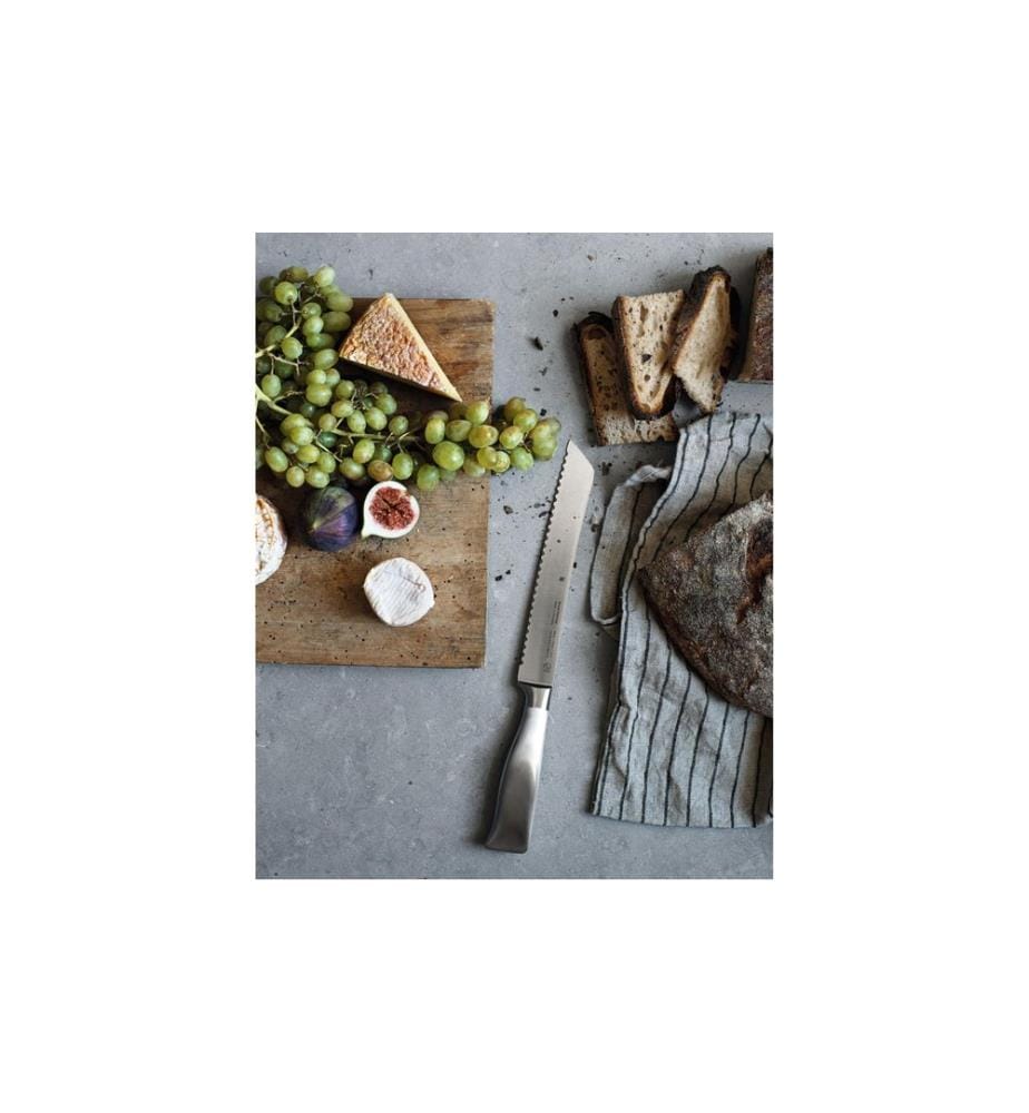 WMF - Couteau à pain Grand Gourmet 32 cm, Argenté