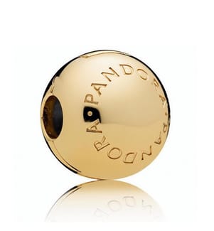 Charm Clip Logo 14K Gold Plated - Gold
