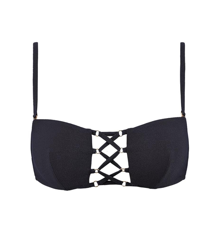Bandeau Summer Glow - Sable noir