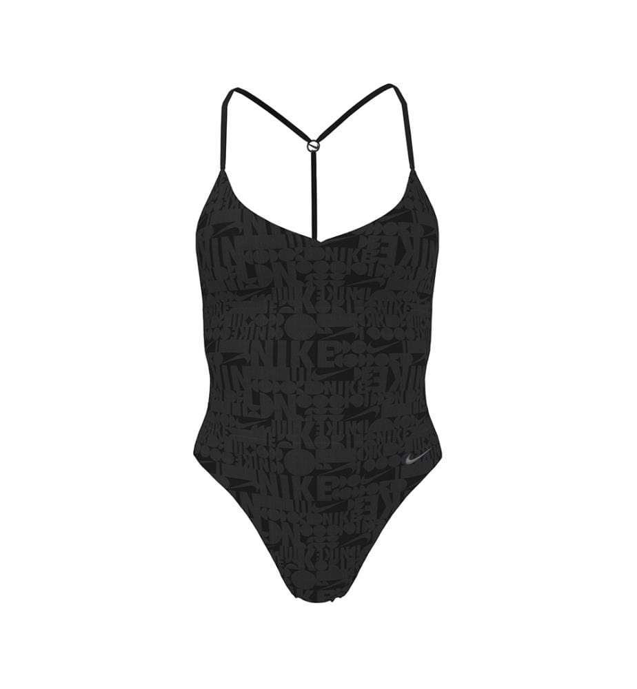 Retro Flow T-Back One Piece - Noir