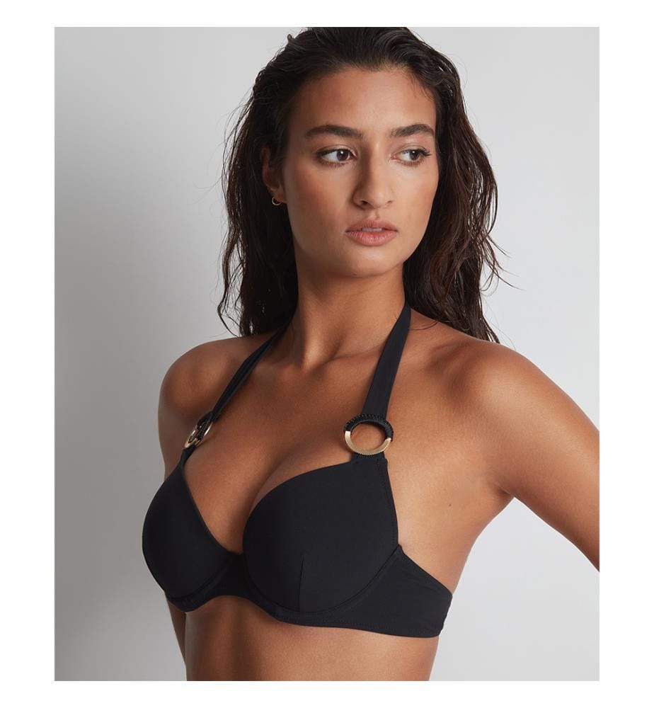 Soutien - gorge Moulded Plunge Secret Cove - Noir