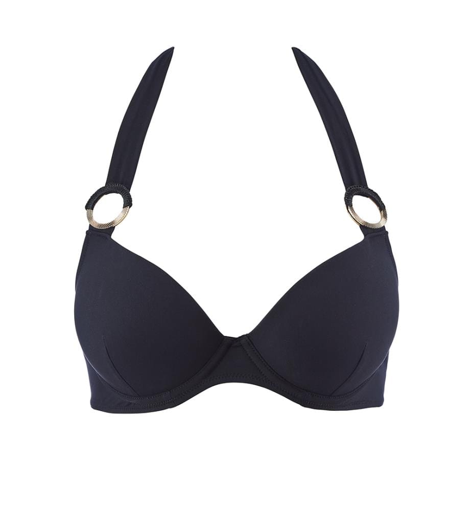 Soutien - gorge Moulded Plunge Secret Cove - Noir