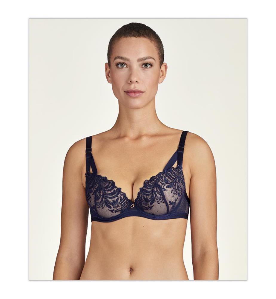 Soutien-gorge moulé pigeonnant Femme Passion - Sunset