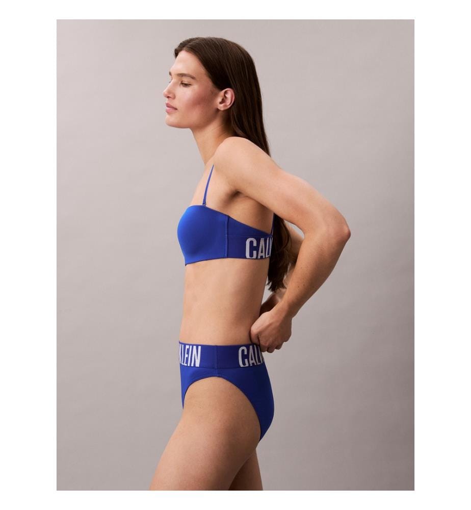 Culotte Taille Haute - Bleu
