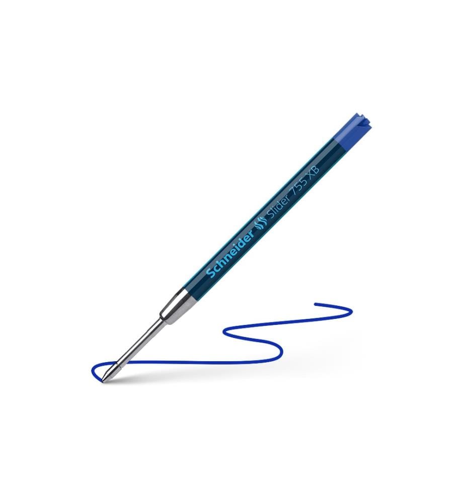 SCHNEIDER - Mine de crayon 755XB Slider 0.7 mm, Bleu