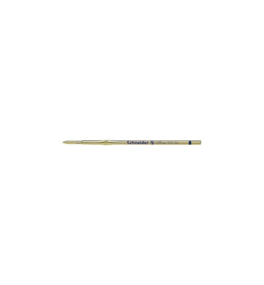 SCHNEIDER - Mine de crayon Office 765 0.5 mm, Bleu, 10 pièces