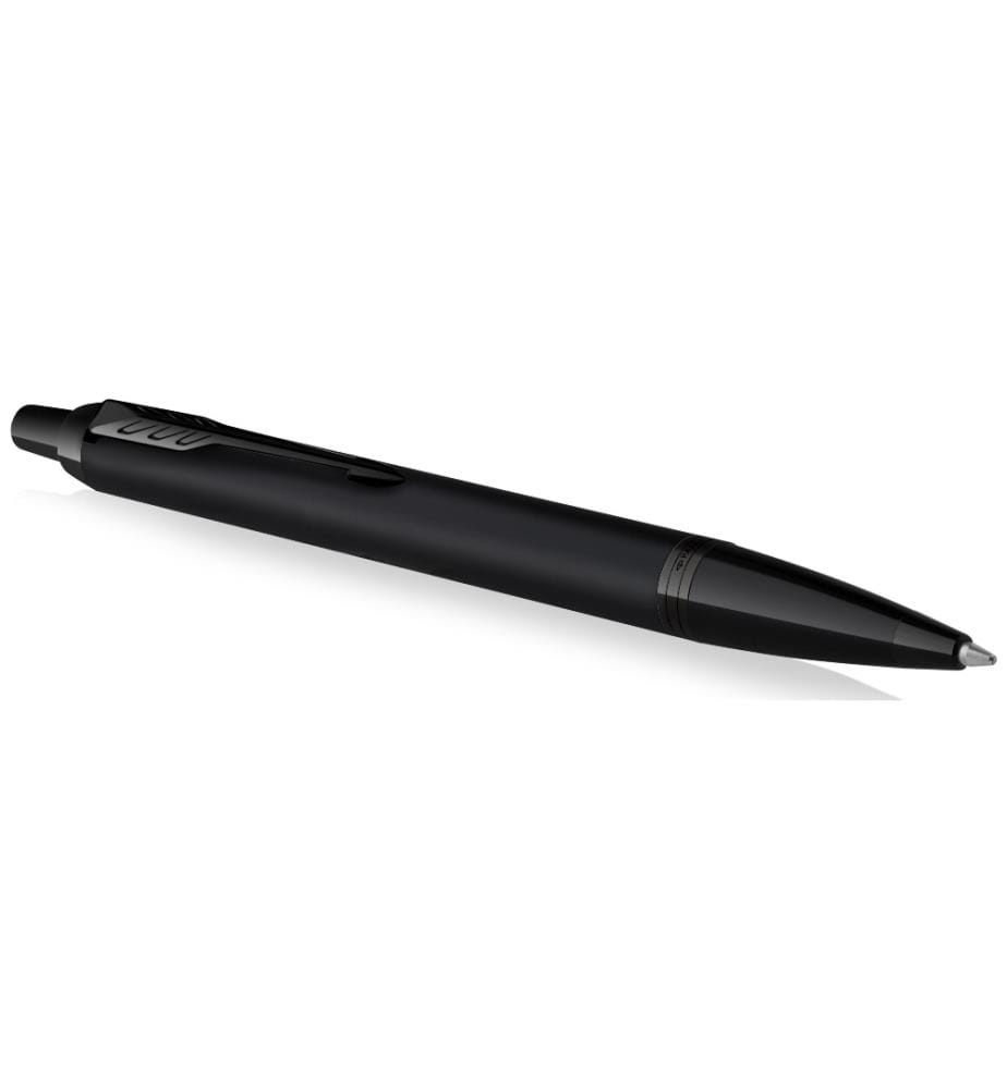 PARKER - Stylo bille IM Achromatic, M, noir mat
