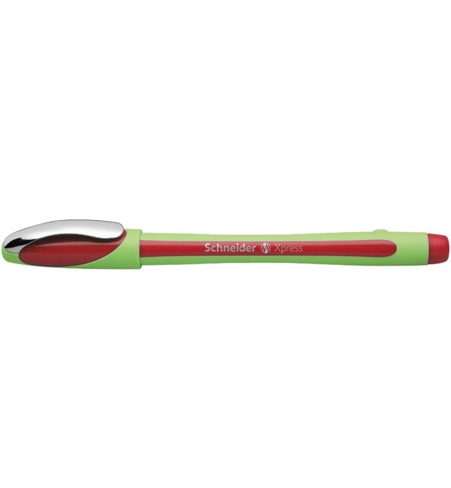 SCHNEIDER - Fineliner Xpress 0.8 mm, Rouge, 1 pièce