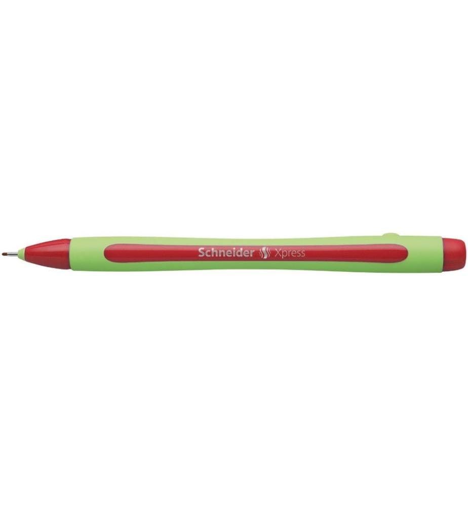 SCHNEIDER - Fineliner Xpress 0.8 mm, Rouge, 1 pièce