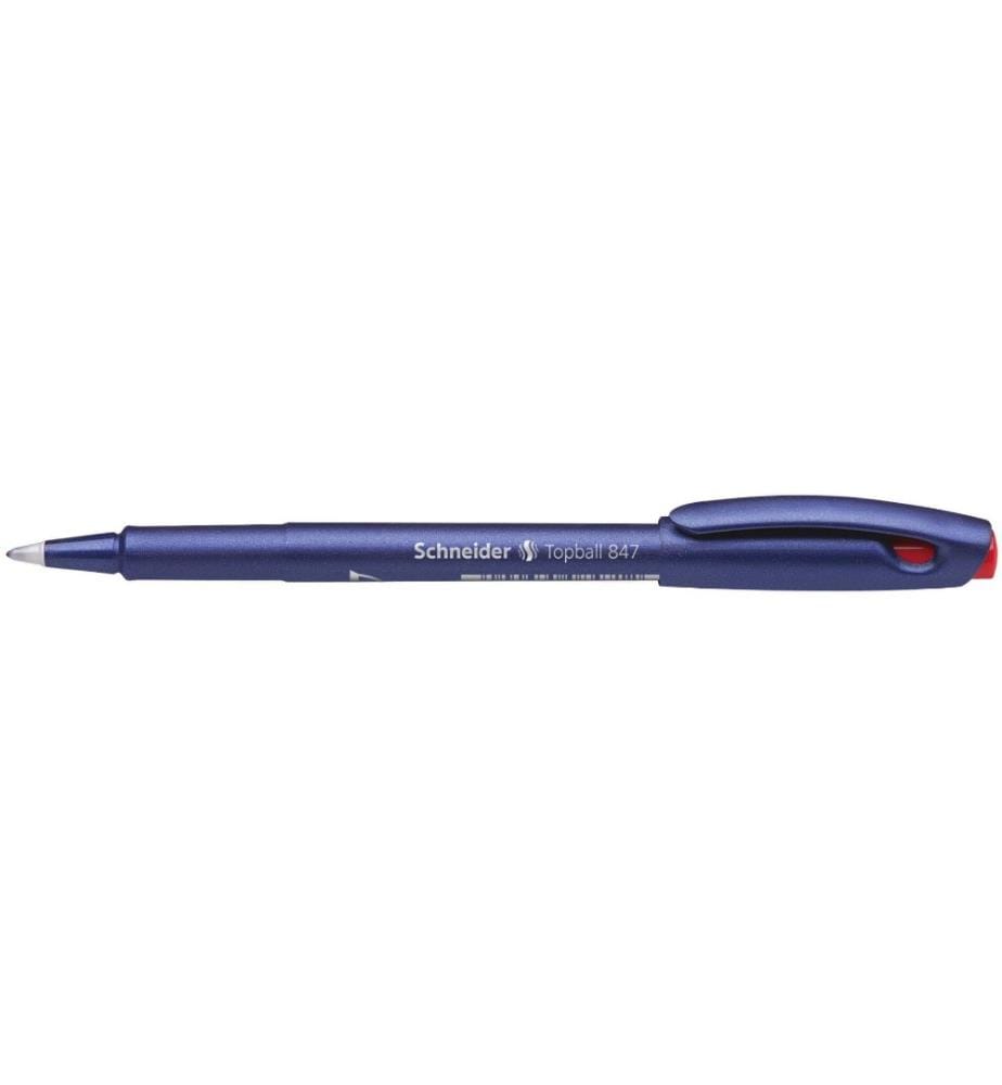 SCHNEIDER - Tintenroller 847 0.5 mm, Rot, 10 Stück
