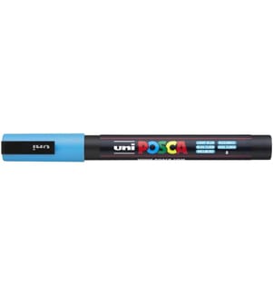 UNI - Marqueur indélébile POSCA 0.9-1.3 mm bleu clair