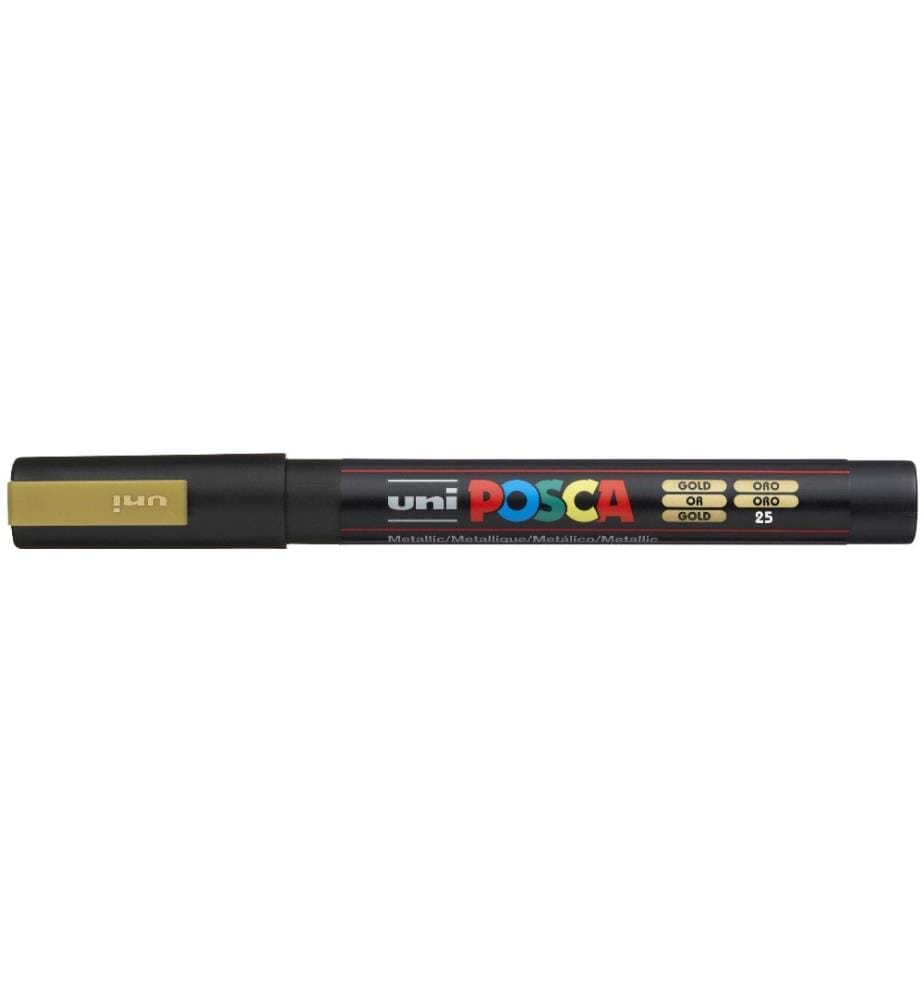 UNI - Marqueur indélébile POSCA 0.9-1.3 mm doré