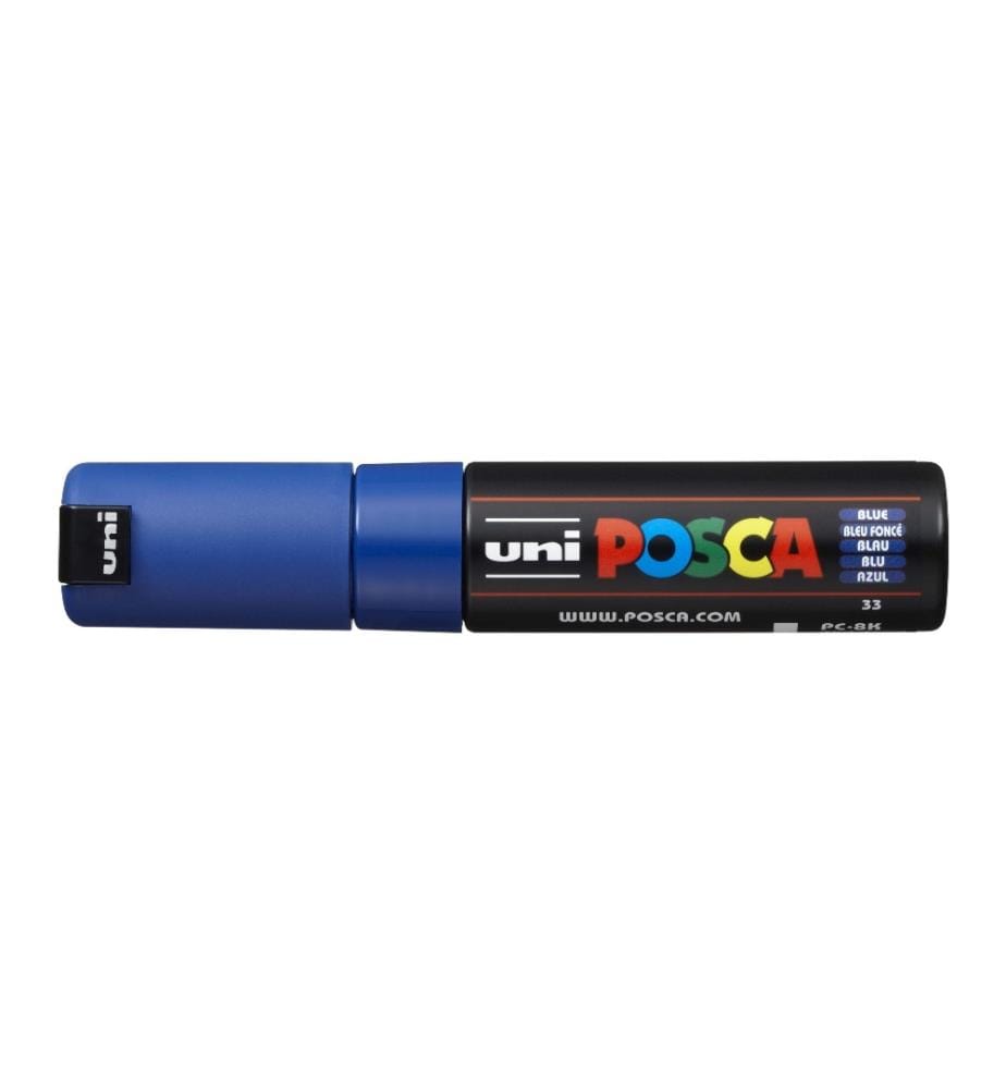 UNI - Permanent-Marker POSCA 8 mm Blau
