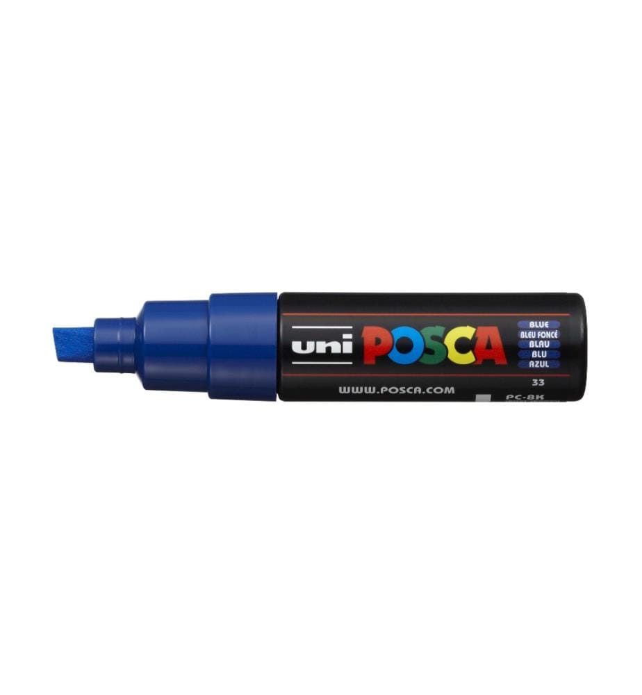 UNI - Permanent-Marker POSCA 8 mm Blau