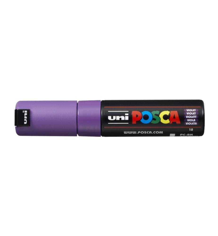 UNI - Marqueur indélébile POSCA 8 mm violet
