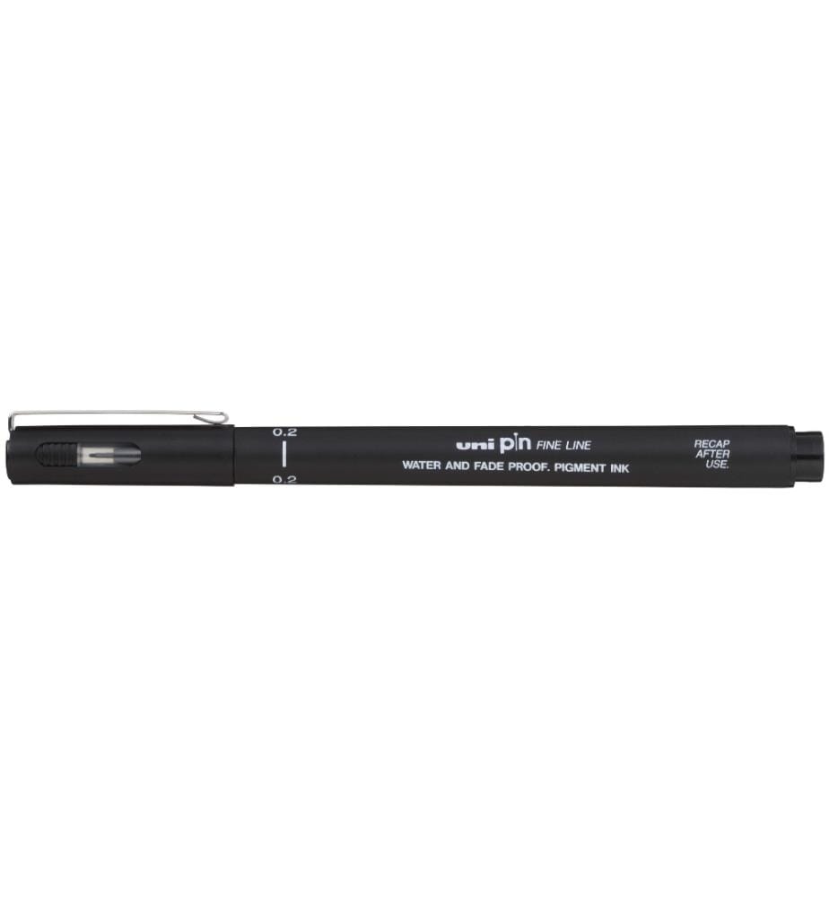 UNI - Fineliner UNI - PIN 0.2 mm Schwarz