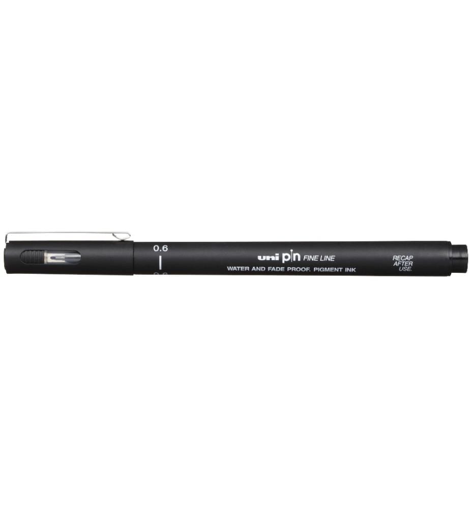 UNI - Fineliner UNI - PIN 0.6 mm Schwarz