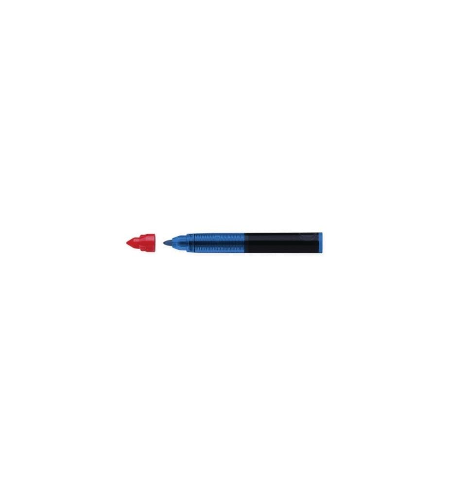 SCHNEIDER - Cartouche One Change 0.6 mm, Rouge, 5 pièces
