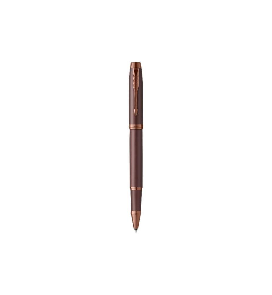 PARKER - Stylo à bille roulante IM Monochrome fin (F), Bourgogne
