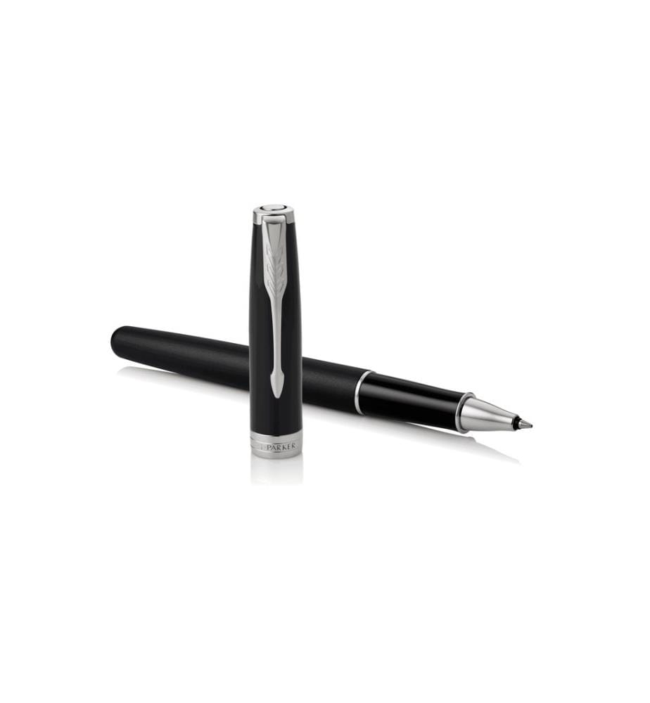 Parker Rollerball Sonnet Black Matt/Silver Core