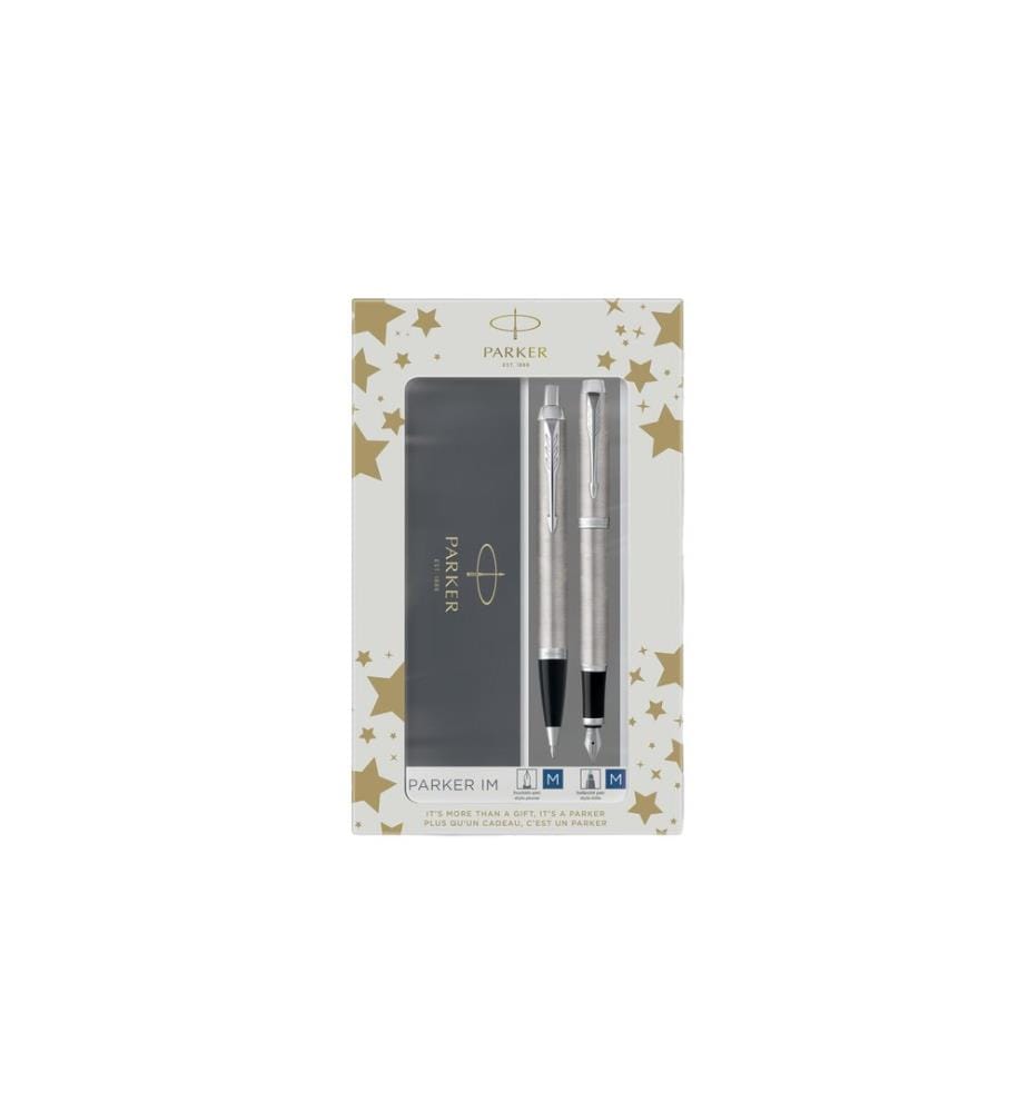 Parker DuoSet IM Brushed Metal C.C.