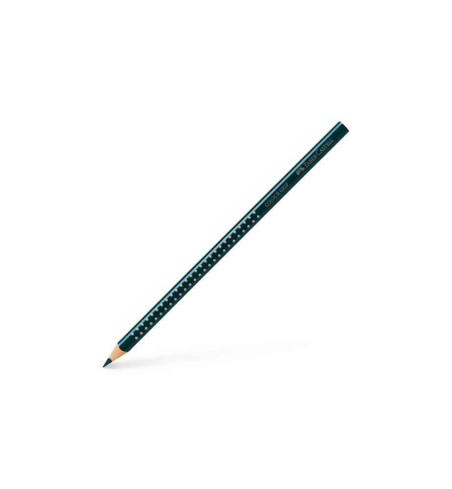 Faber-Castell Crayons de couleur Colour Grip Bleu cobalt profond