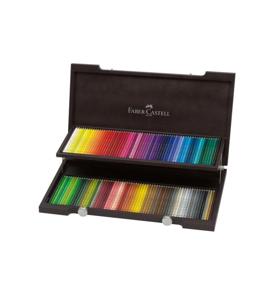 Faber-Castell Farbstifte Polychromos 120er Holzkoffer