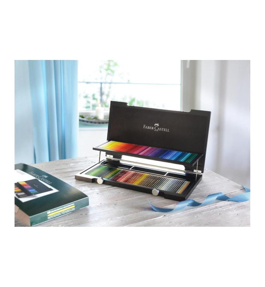 Faber-Castell Farbstifte Polychromos 120er Holzkoffer