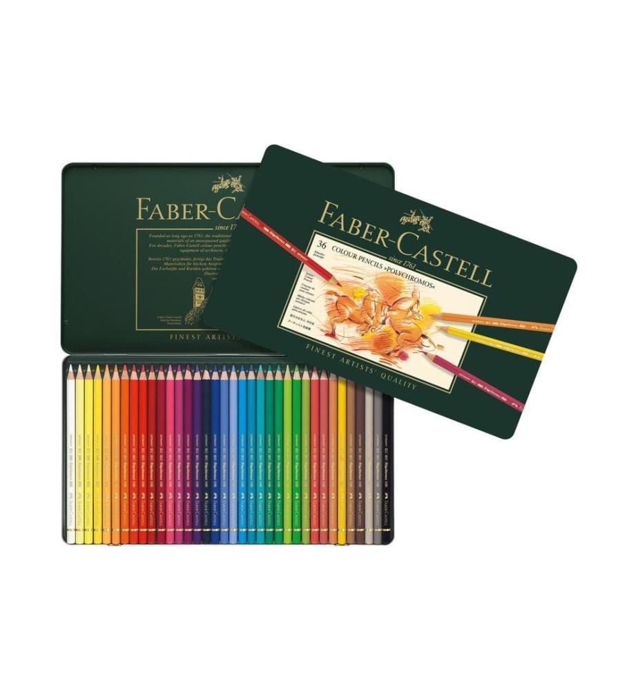 Faber-Castell Farbstifte Polychromos 36er Metalletui