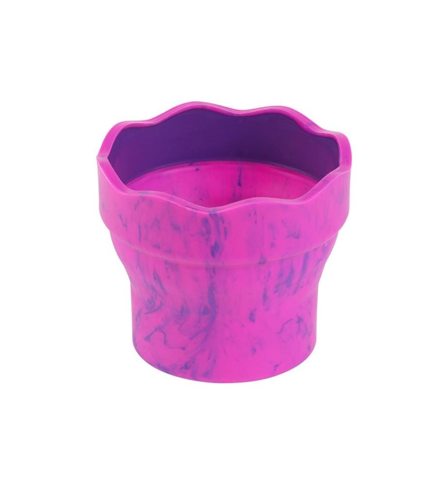 Faber-Castell Bicchiere per acqua Clic&Go Rosa