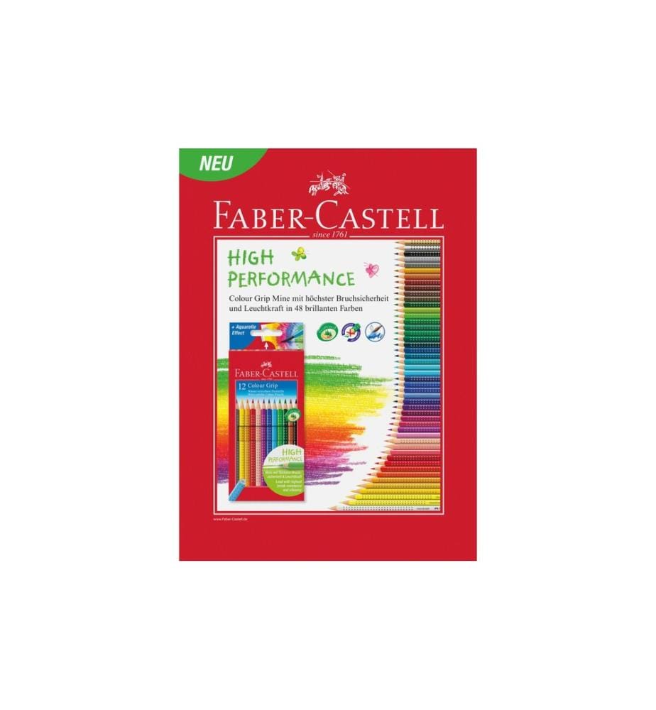 Faber-Castell Farbstifte Colour Grip 36er Kartonetui