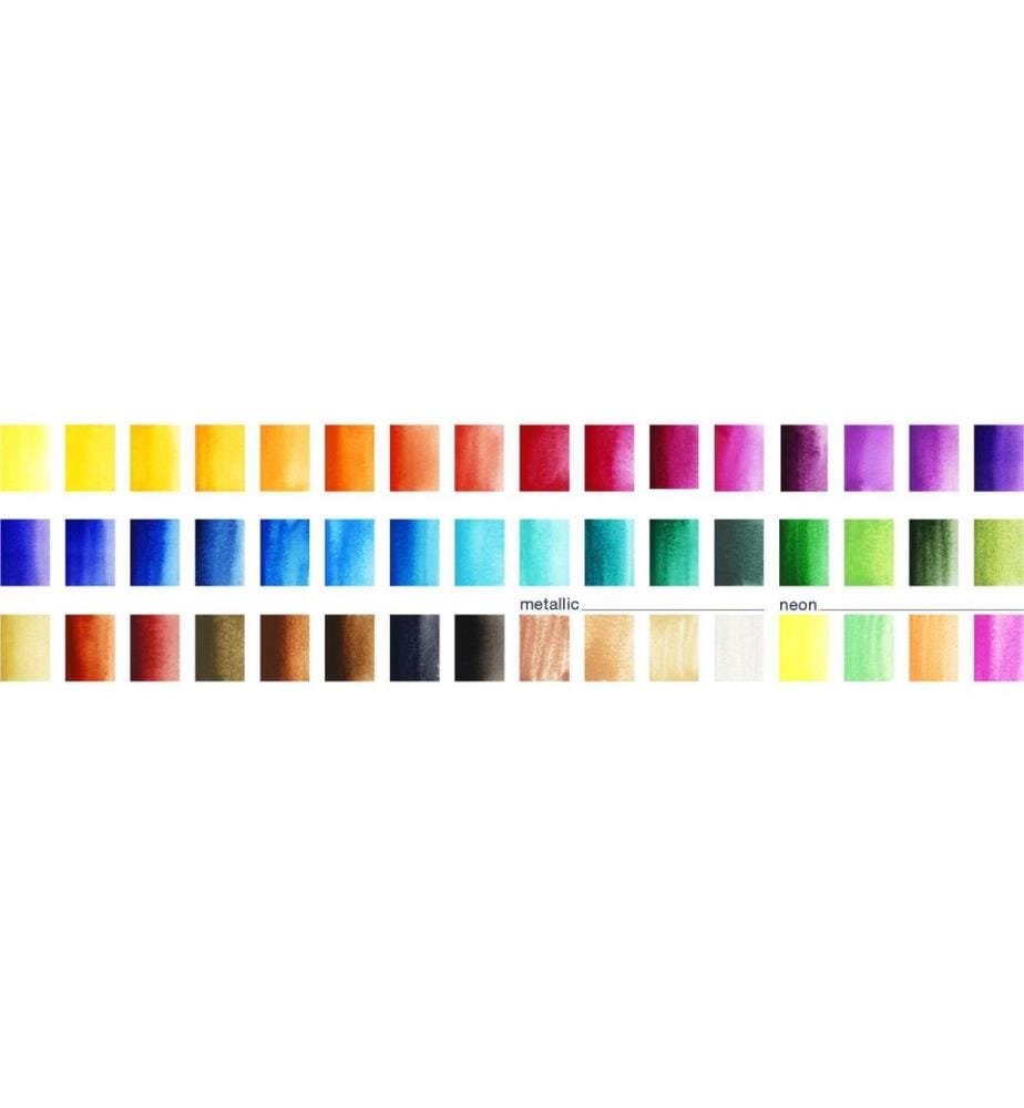 Faber-Castell Peinture aquarelle Watercolour 48 couleurs