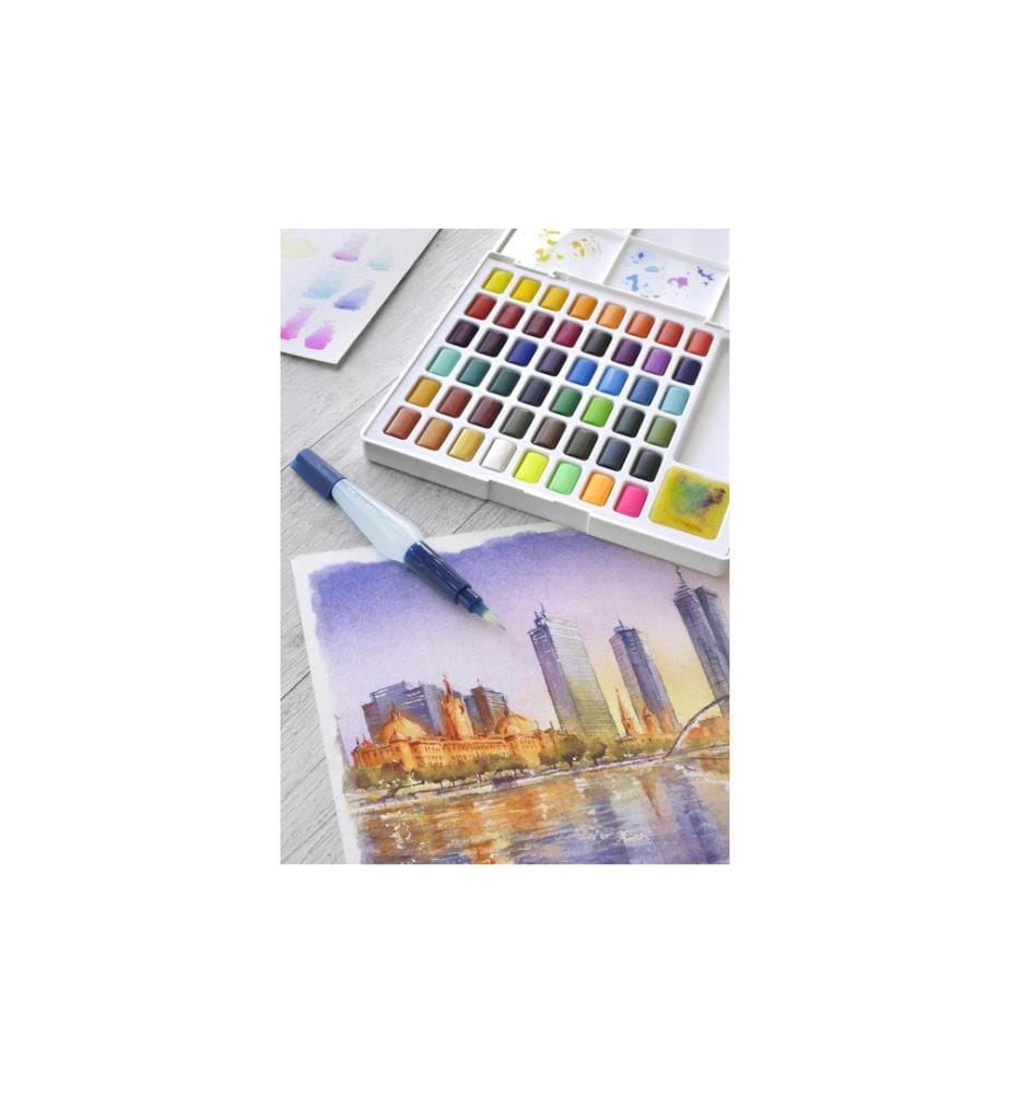 Faber-Castell Peinture aquarelle Watercolour 48 couleurs
