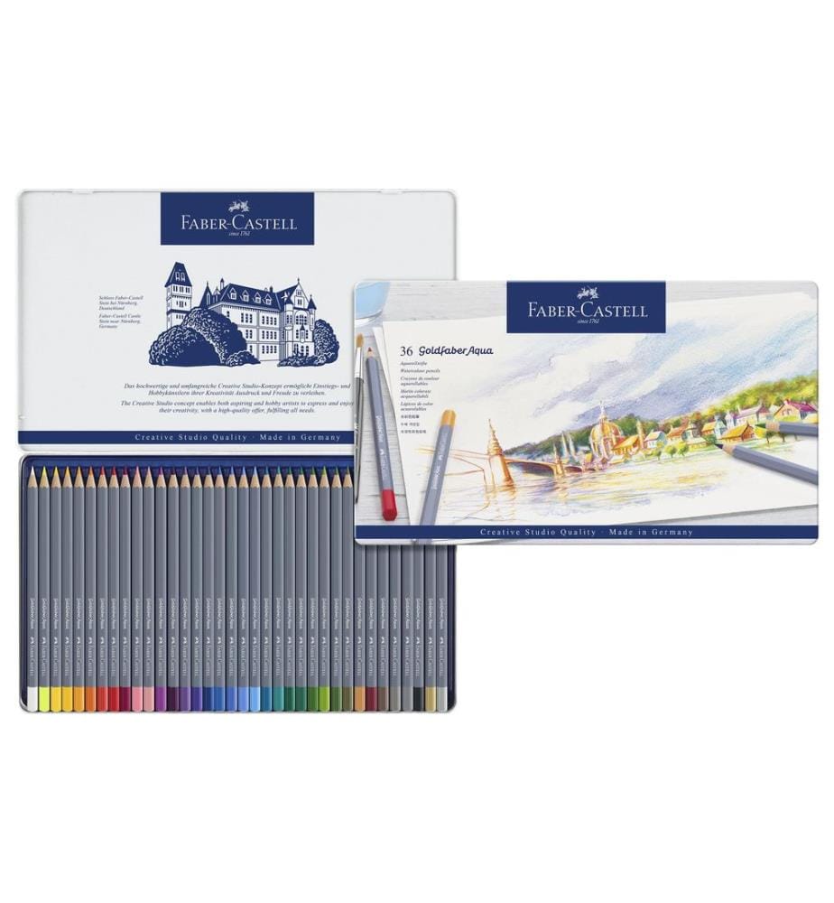 Faber-Castell Farbstifte Goldfaber 36er Metalletui