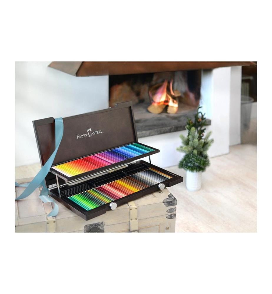 Faber-Castell Farbstifte Albrecht Dürer 120er Holzkoffer
