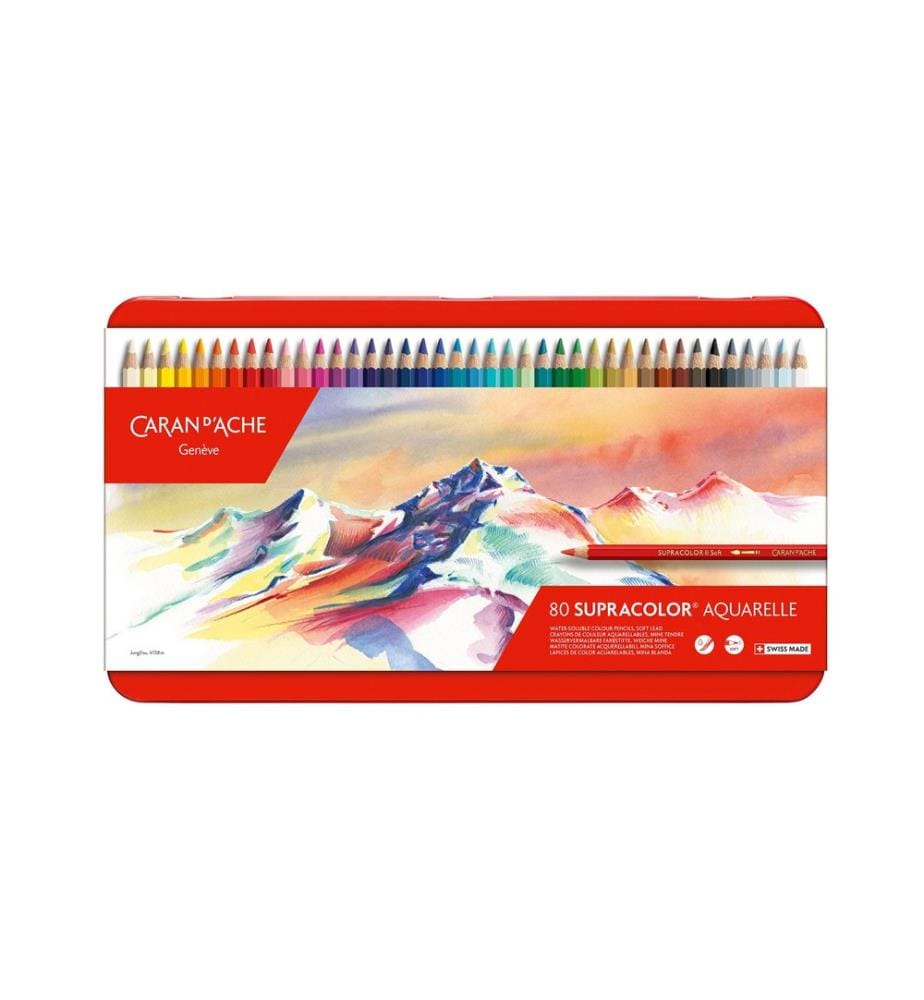 Caran d'Ache Farbstifte Supracolor 80 Stück