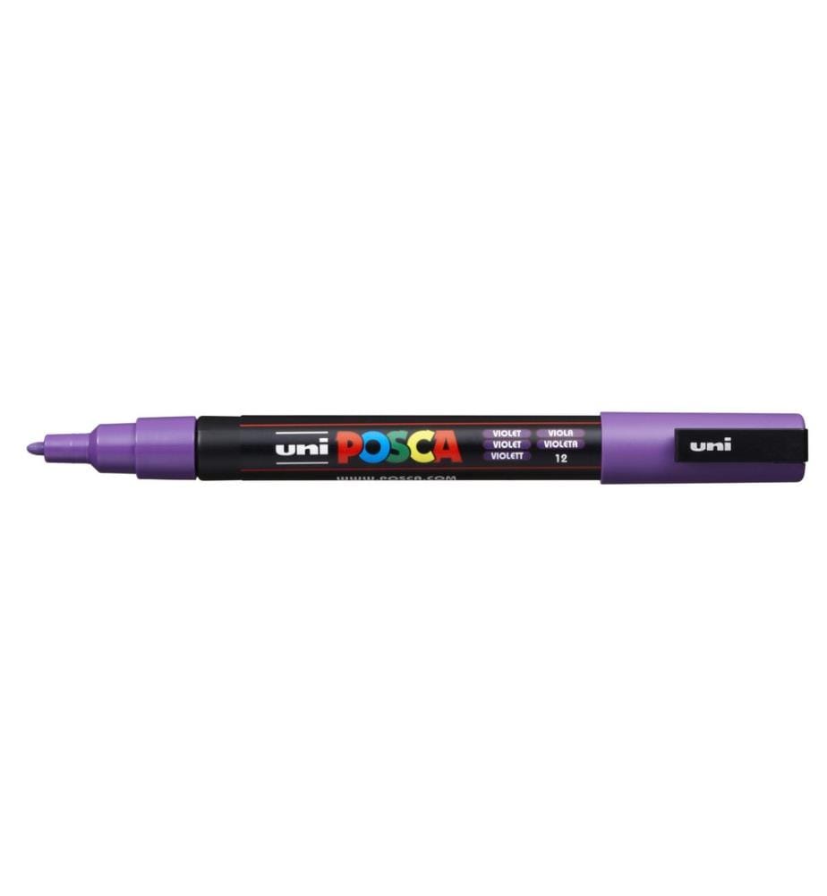 Marqueur permanent Uni POSCA 0.9-1.3 mm Violet